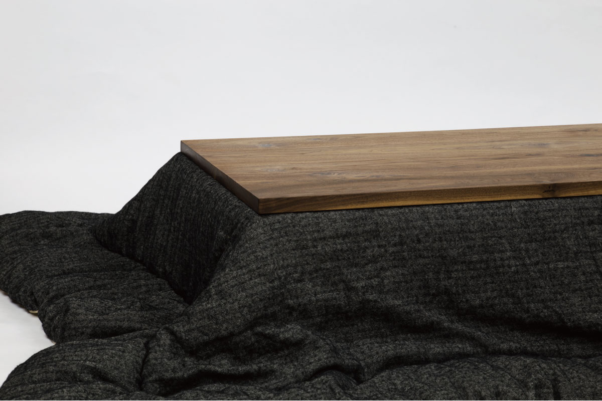FolivorA | NOMBE kotatsu table(wood) ウォールナット 120×70(cm)