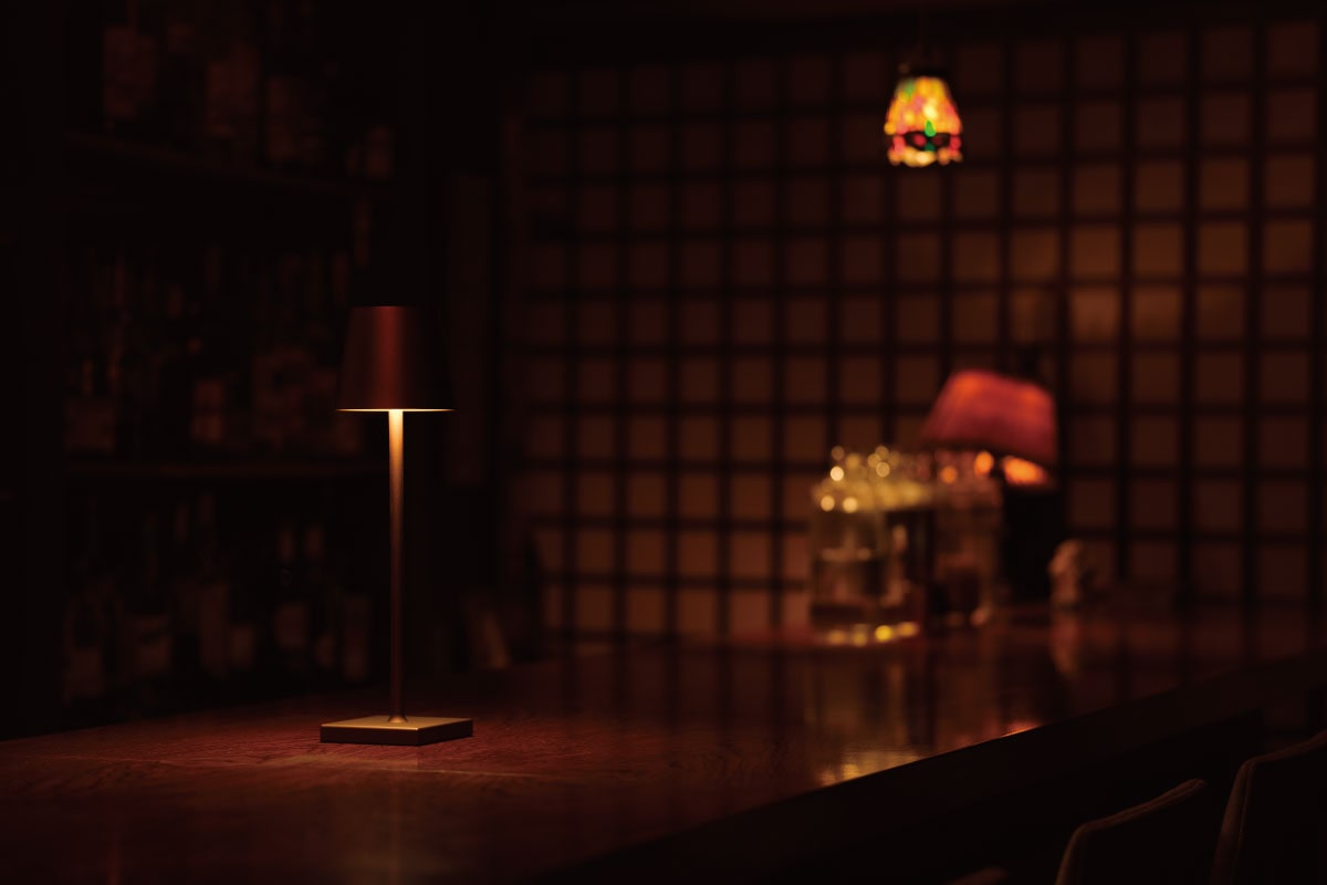 Asheville Decor | Cordless Lamp Mocca Brown