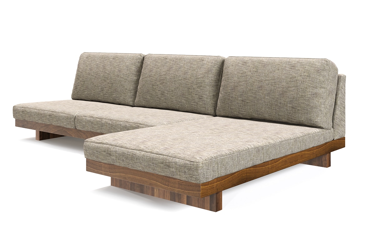 DANISH SOFA アームレスカウチ90