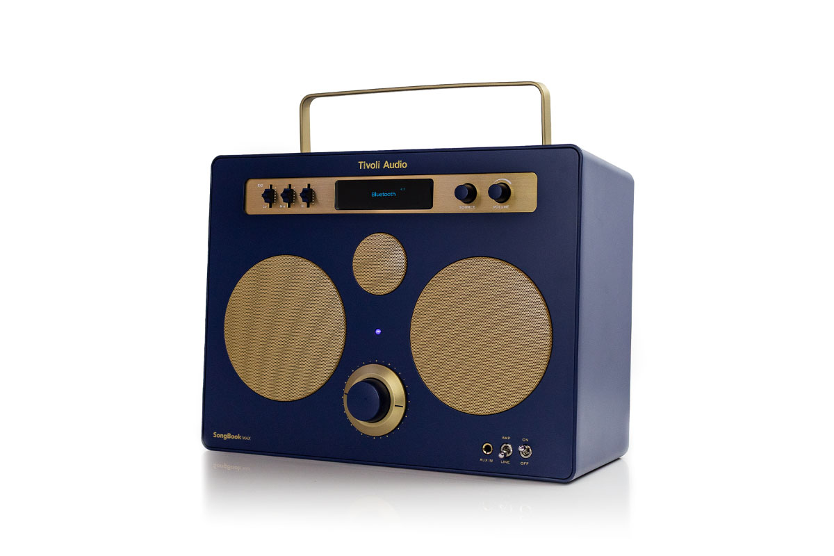 Tivoli Audio | SongBook MAX Blue/Gold