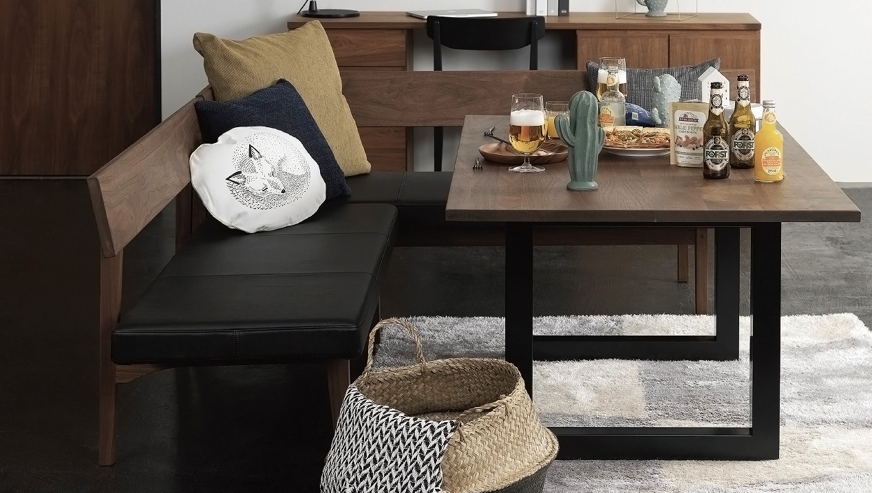 WILDWOOD LOW DINING TABLE W 100cm × D 65cm