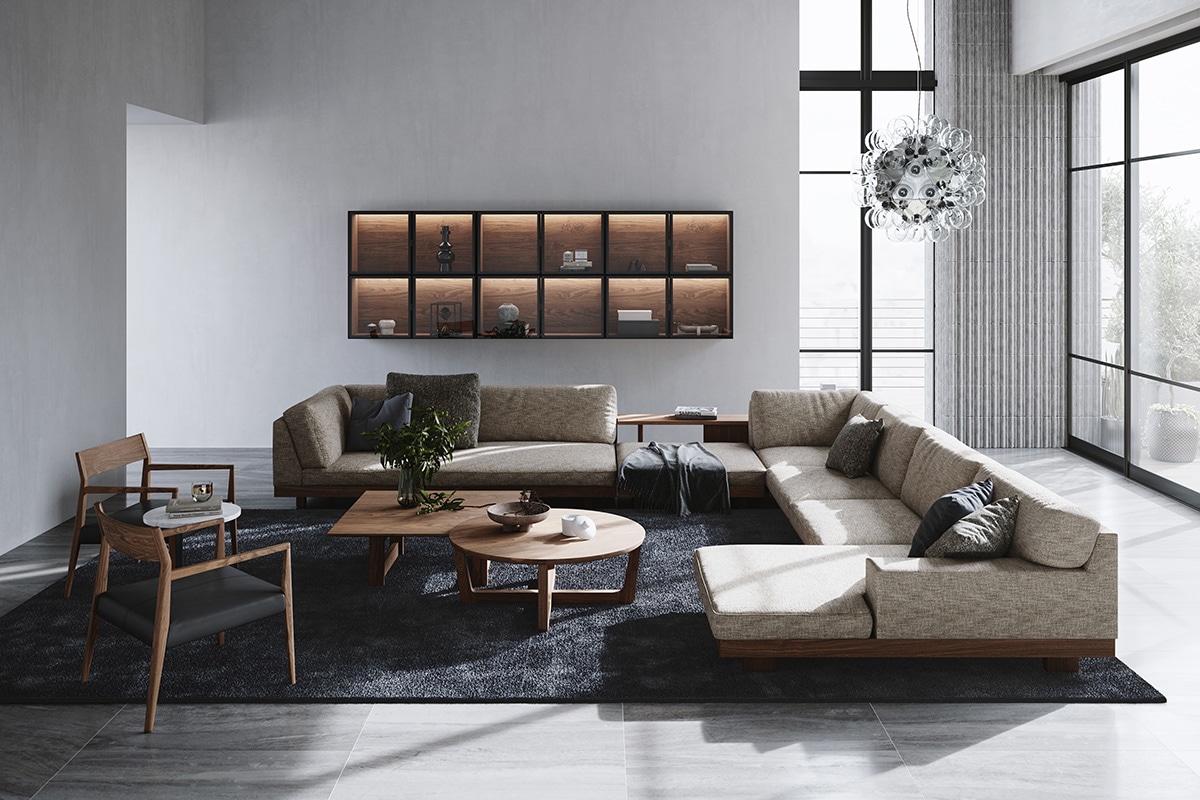HEAVEN LIVING TABLE Φ120cm x H30cm