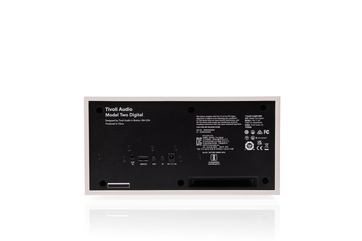 Tivoli Audio | Model Two Digital White/Silver