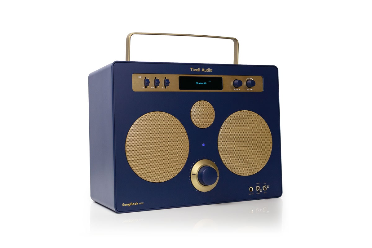 Tivoli Audio | SongBook MAX Blue/Gold