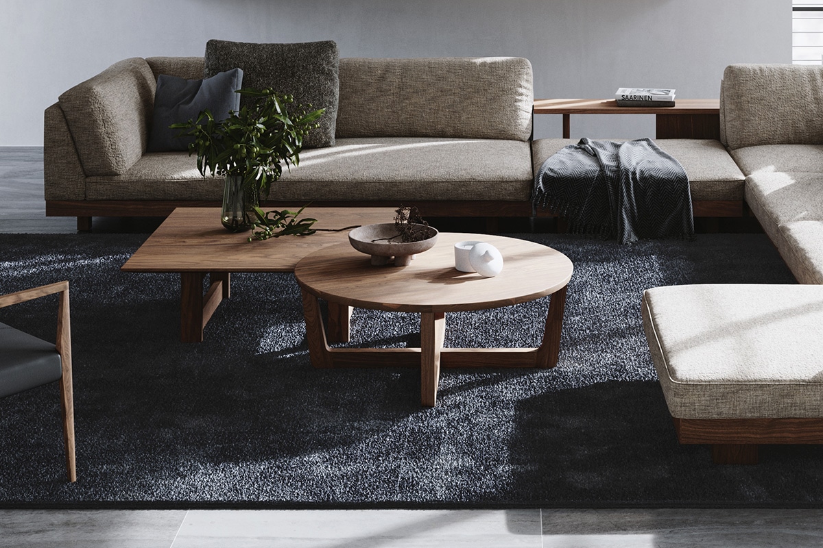 YU UT3 LIVING TABLE W120cm D65cm H35cm