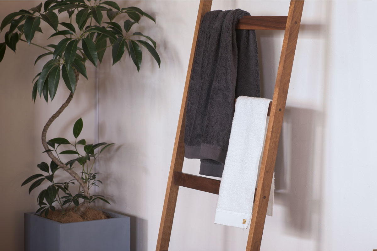 MASTERWAL BLISS TOWEL キャメル バスタオル(123×64cm)