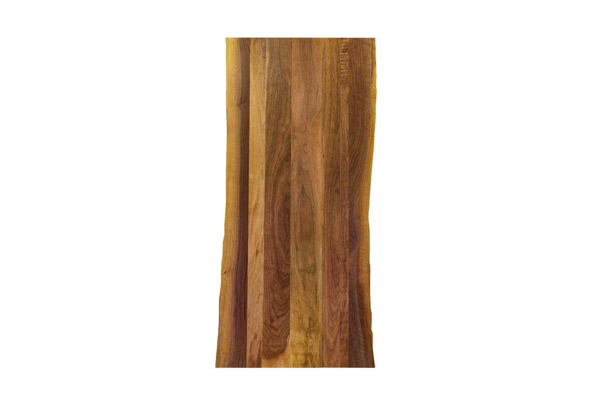 WILDWOOD LIVE EDGE DINING TABLE W 120cm × D 90~80cm