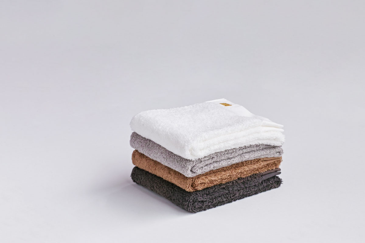 MASTERWAL BLISS TOWEL ダークグレー フェイスタオル(85×34cm)