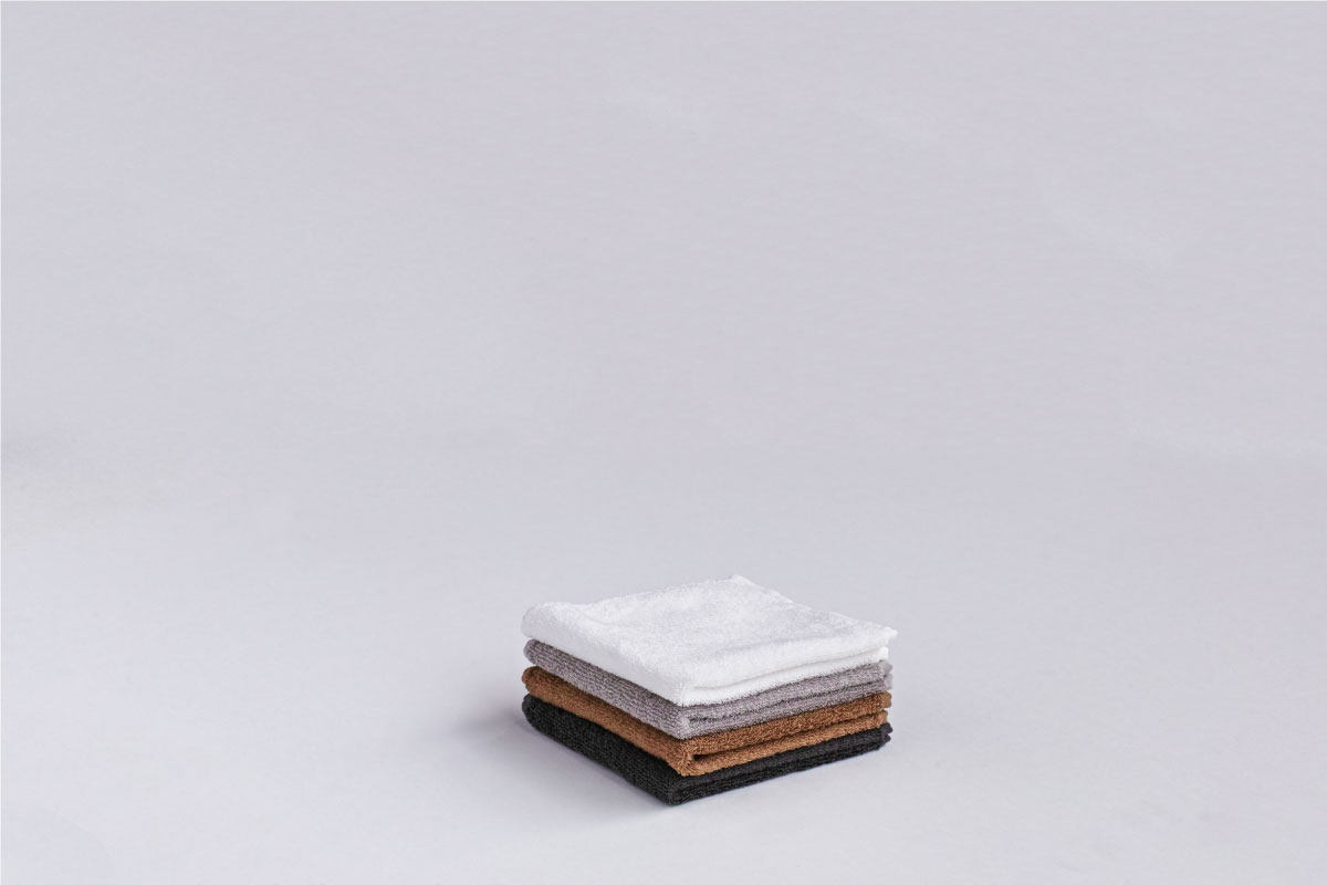MASTERWAL BLISS TOWEL シルバーグレー ミニタオル(25×25cm)