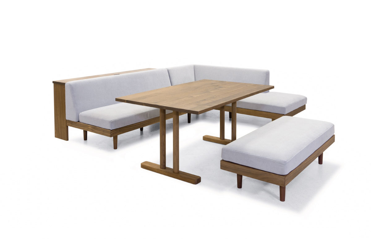 CHILL SOFA アームレス3シーター 180