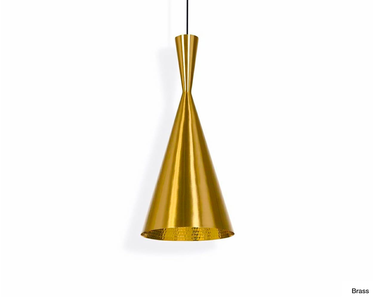 TOM DIXON. | BEAT TALL PENDANT LED 2 Brass