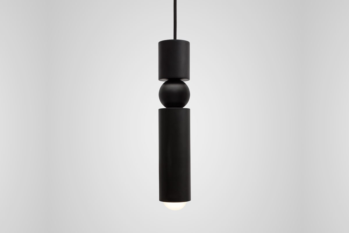 LEE BROOM | FULCRUM PENDANT MATTE BLACK(マットブラック)