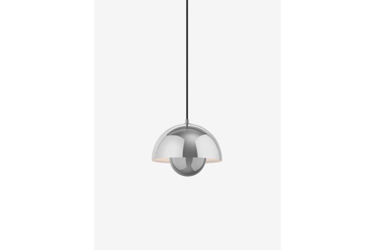 &Tradition | FLOWERPOT PENDANT VP1 Chrome-plated