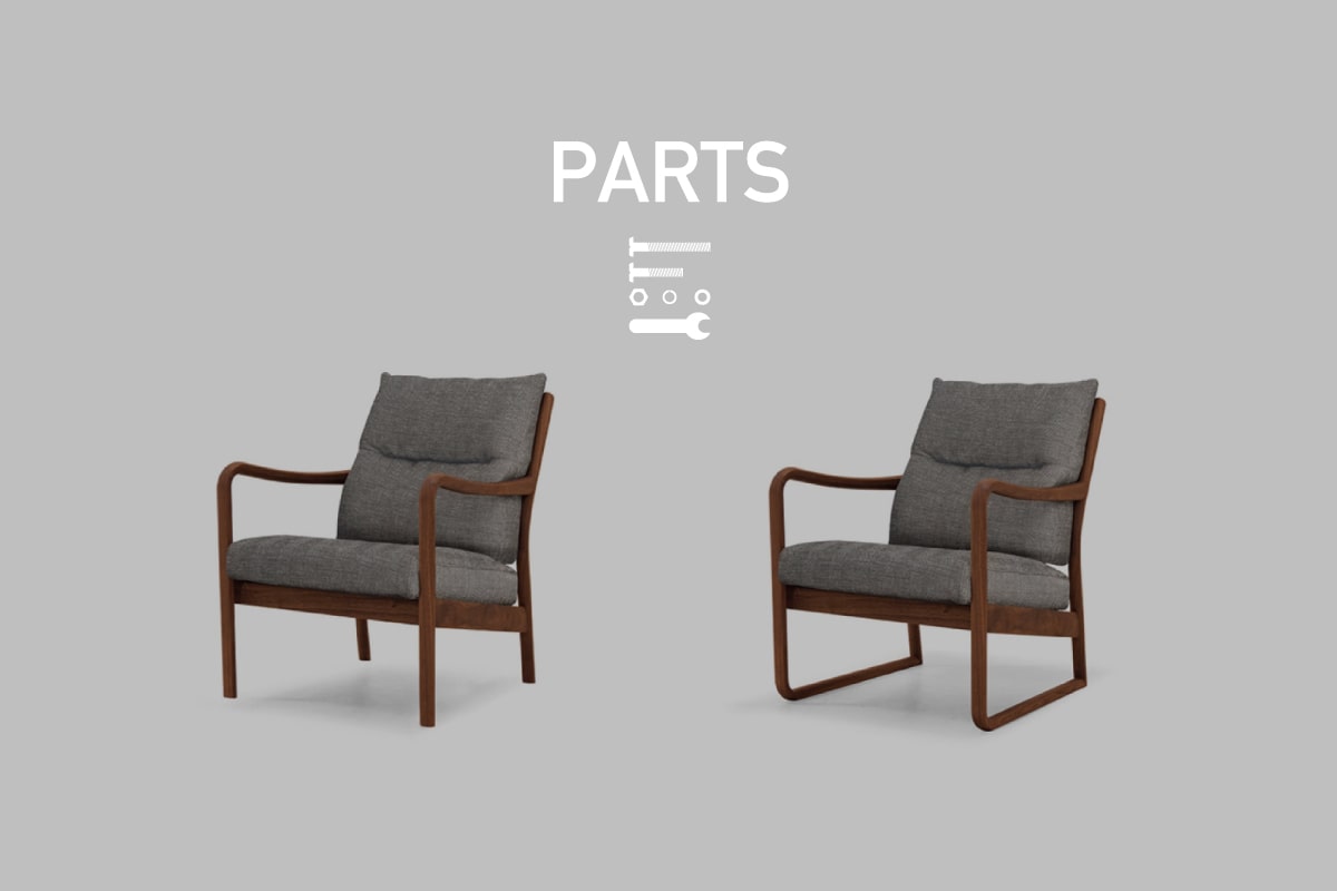 Blueprint LOUNGE CHAIR PARTS ローバック背クッション用