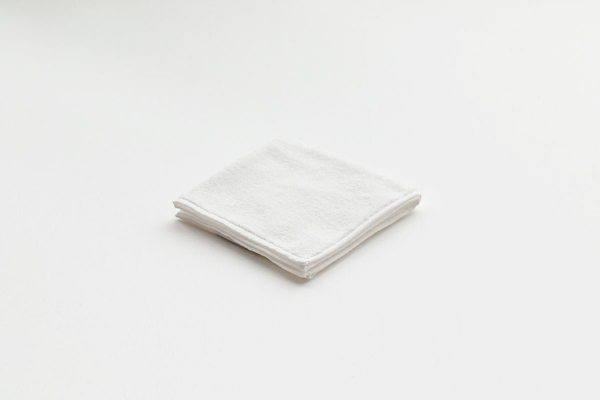 MASTERWAL BLISS TOWEL ホワイト ミニタオル(25×25cm)
