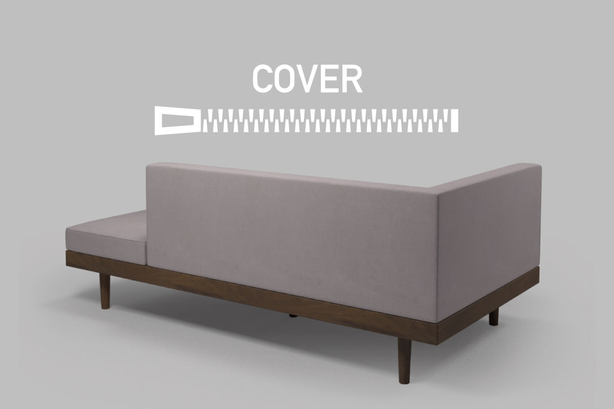 CHILL 925 SOFA BACK COVER オープンバック160