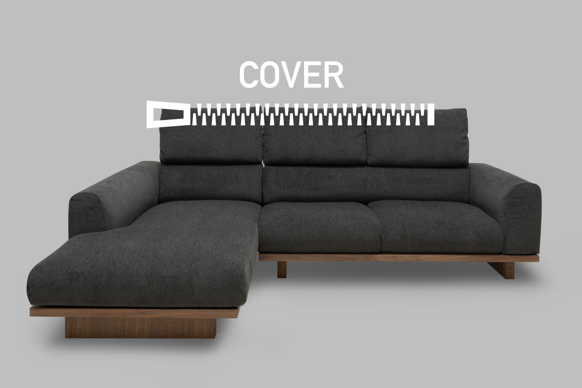 COR11 SOFA COVER ワンアーム2シーター153