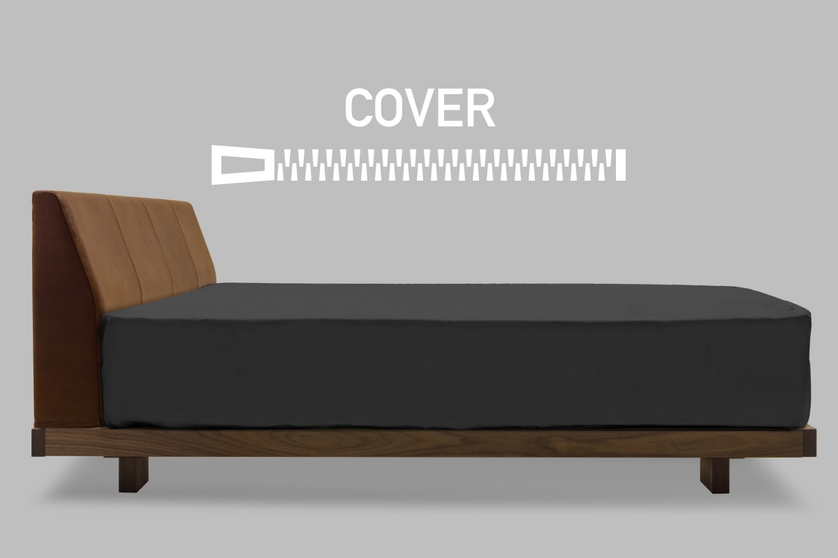 DANISH BED COVER シングル(S) H86cm