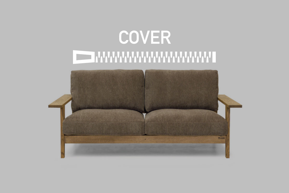 COMMON ROOTS | GRAMERCY SOFA COVER 2シーター165