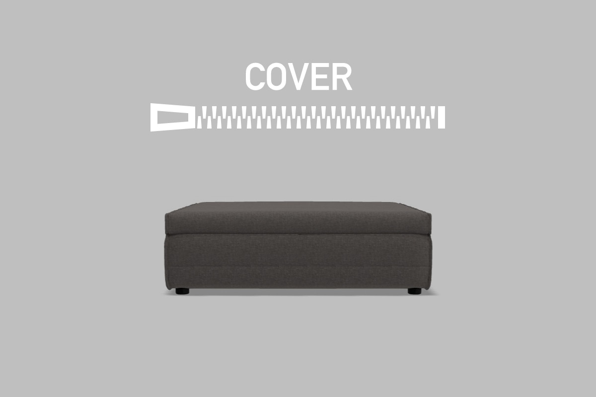 GERVASONI | SAMET LOW 05 COVER サメット ロー 05　モジュラーソファシート　カバー