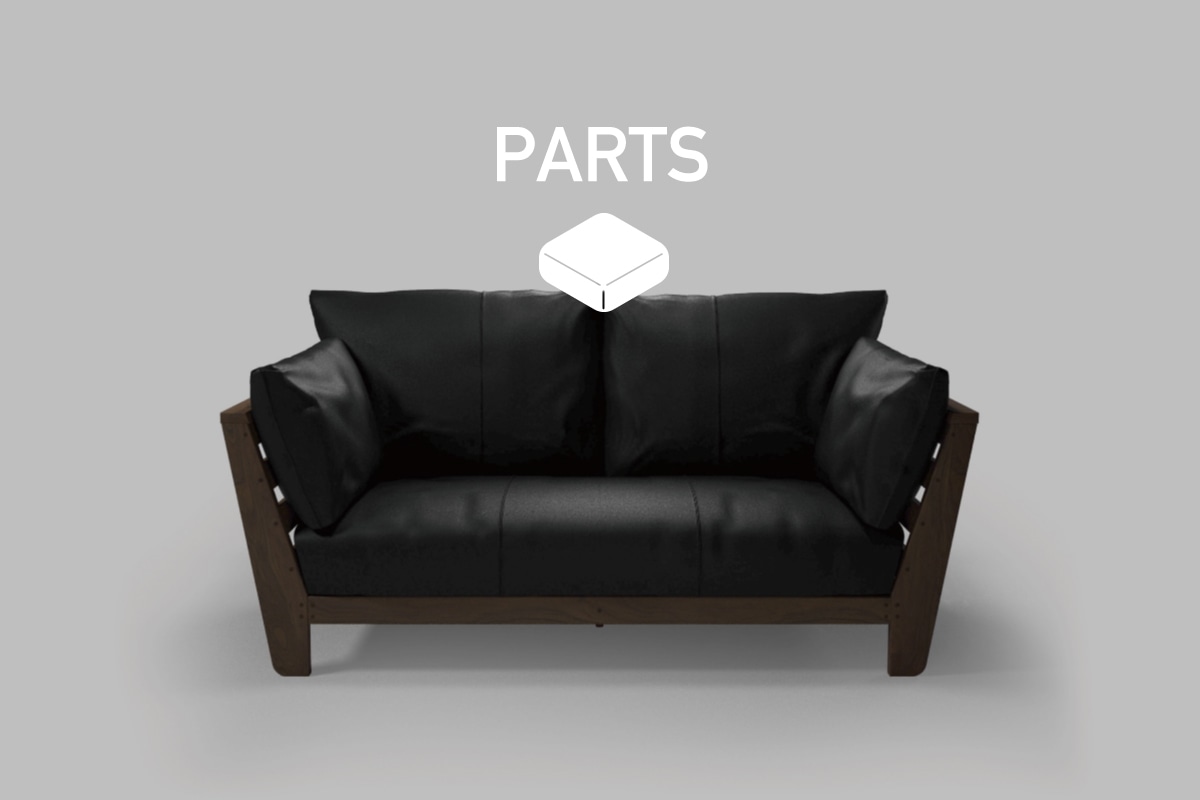 HEAVEN 950 SOFA PARTS 2シーター180用　背クッション中材（片側単品）