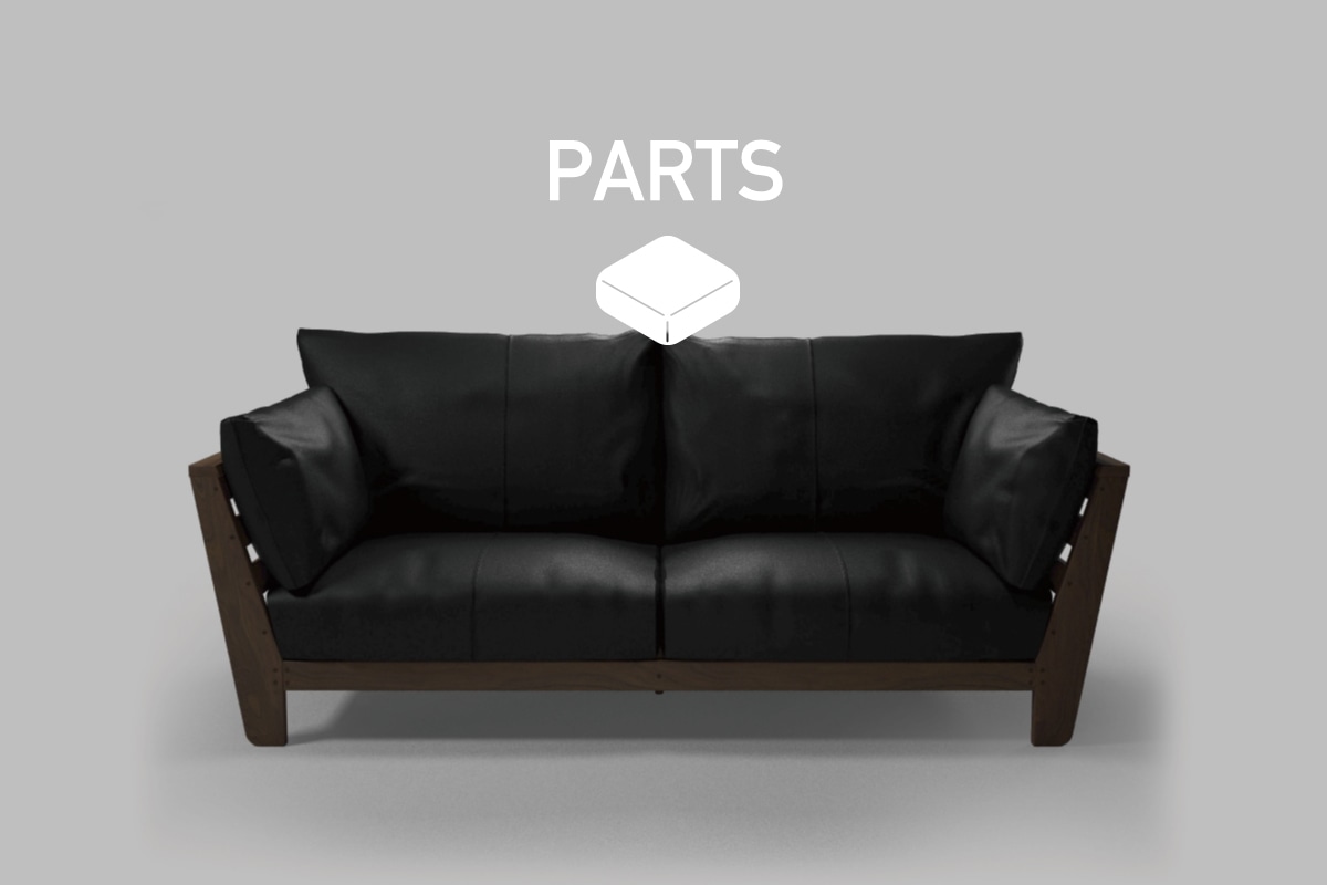 HEAVEN 850 SOFA PARTS 3シーター210用　背クッション中材（片側単品）