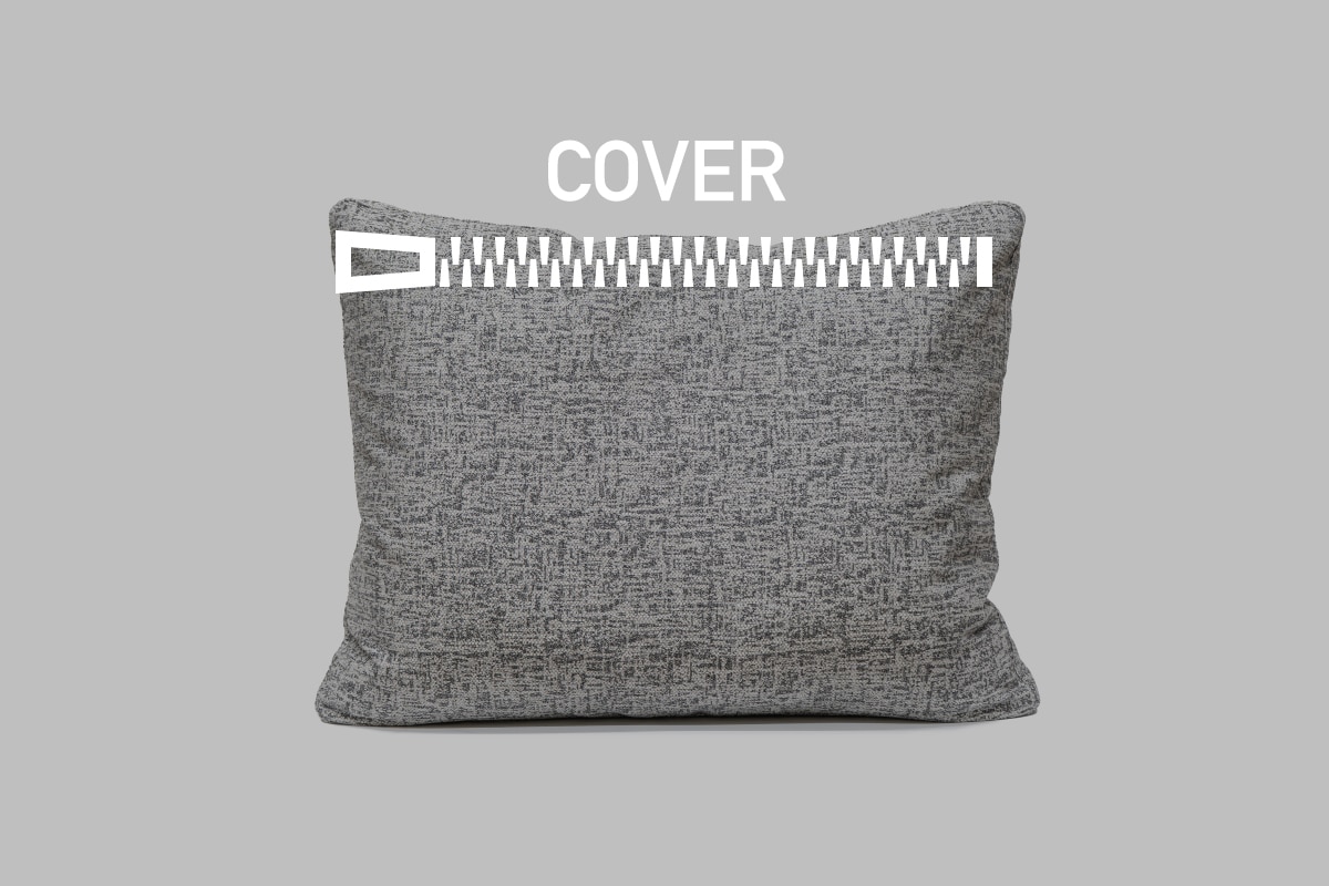 CUSHION F-TYPE W76 × H60cm