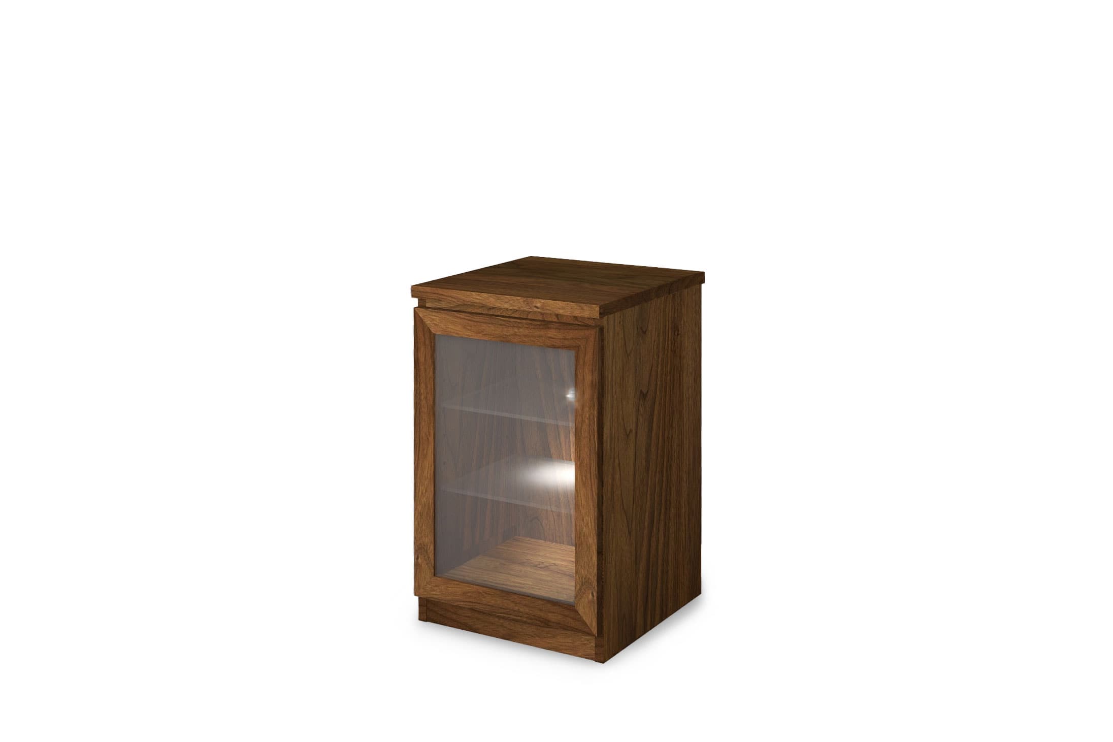 NOTE CURIO CASE W45cm × H69.4cm (ガラス扉)