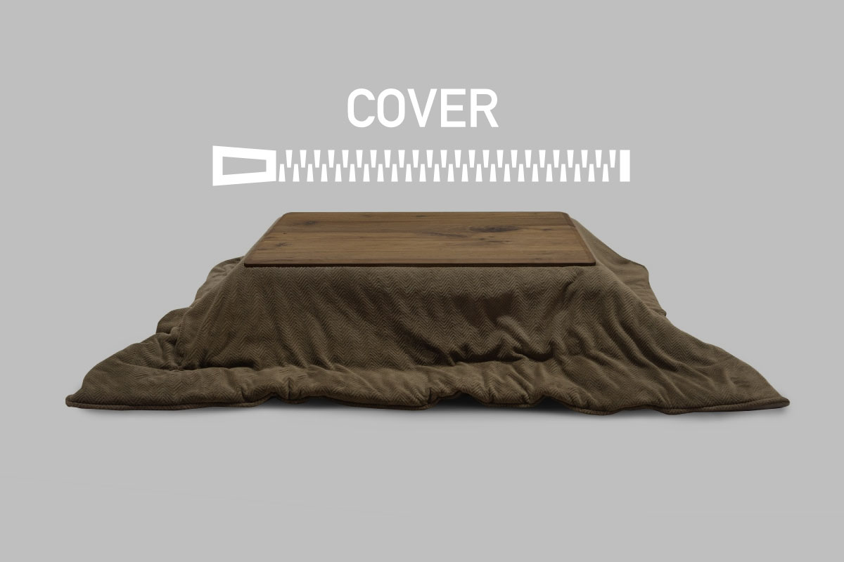 COMMON ROOTS | ORANGE KOTATSU FUTON COVER 200×200(cm)