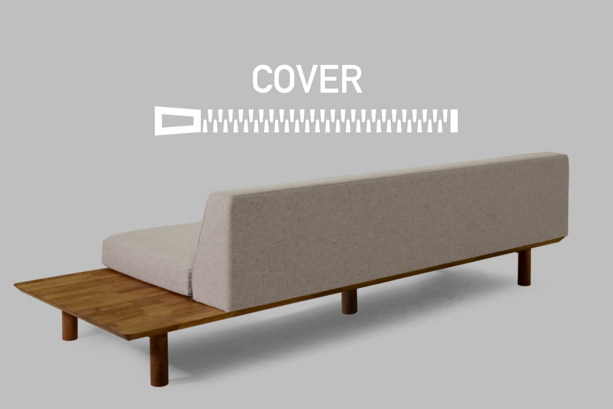 PS3 / PECK SOFA BACK COVER 3シーター220
