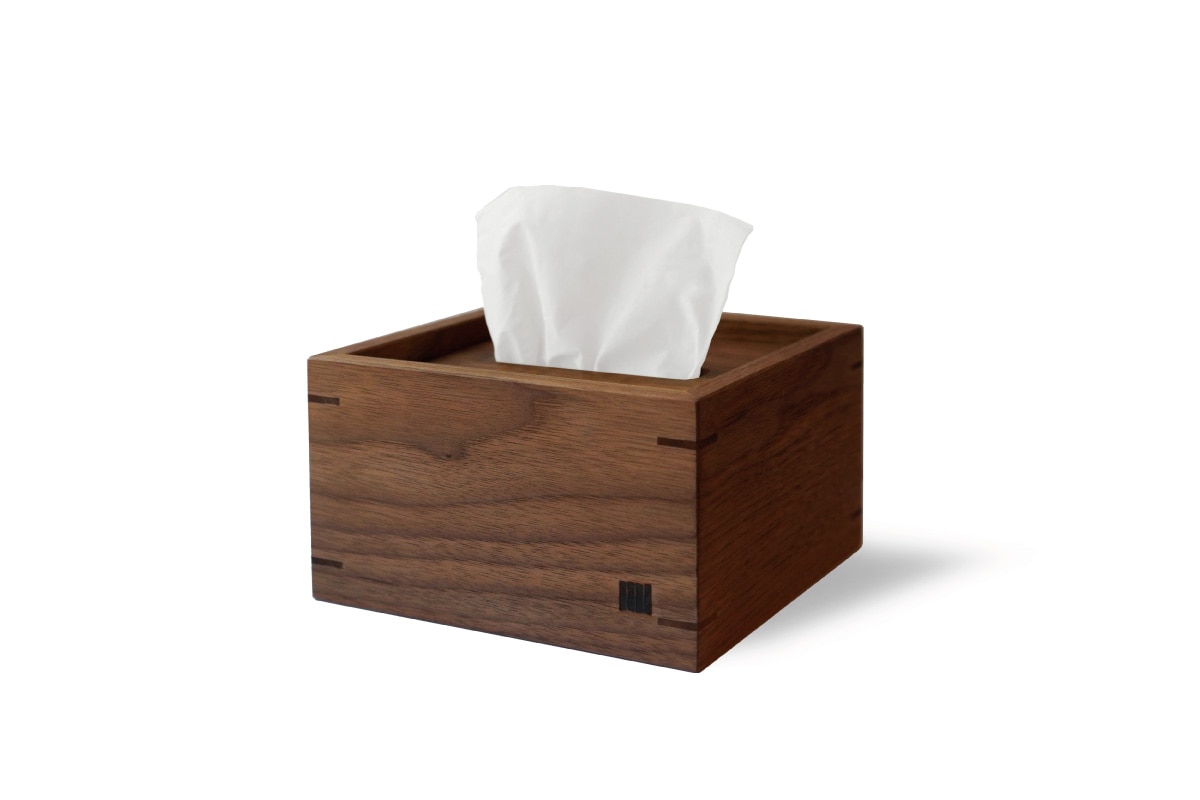 TISSUE BOX COVER HALF HALF/LOW