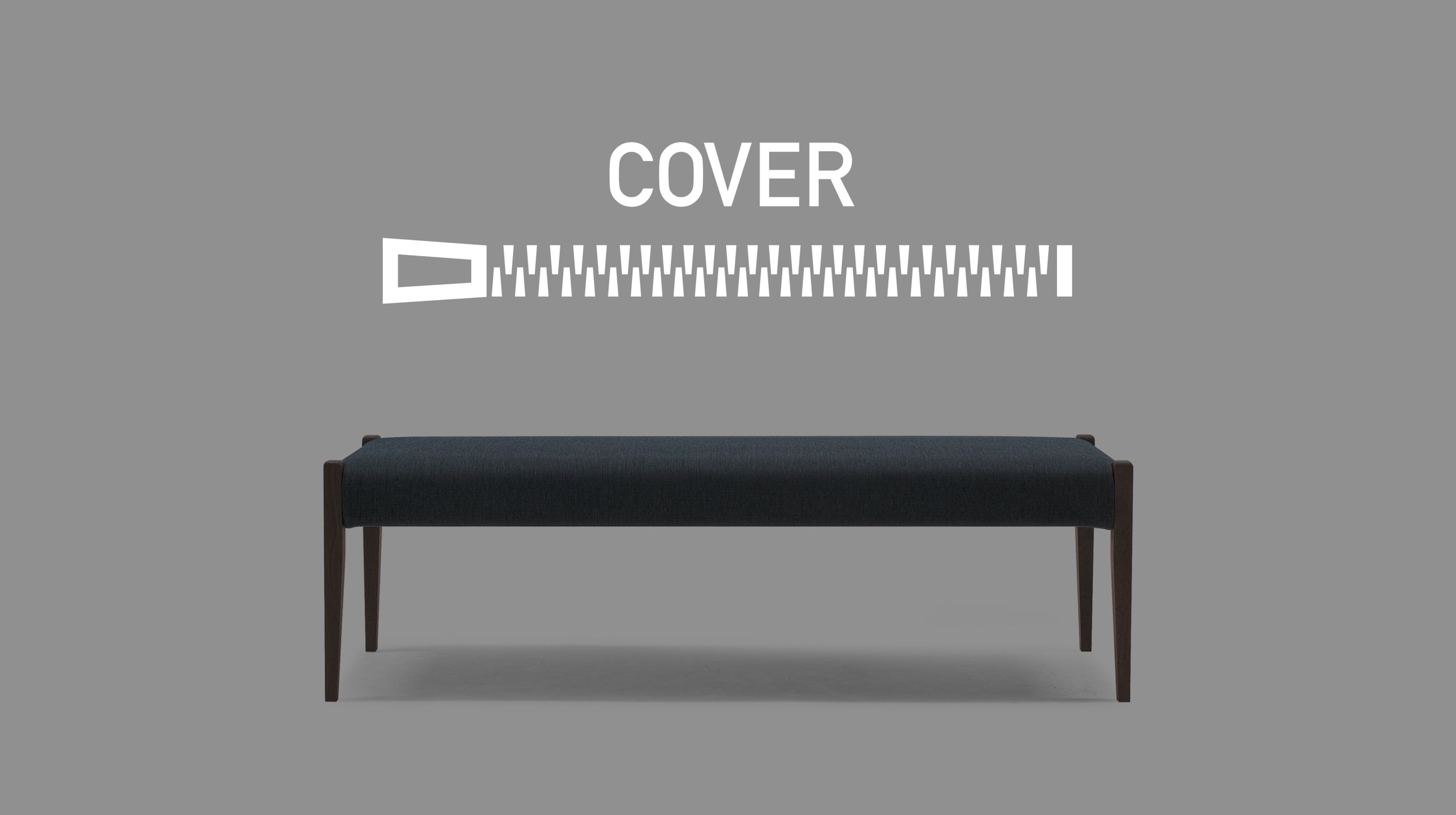 TACT BENCH COVER W160cm