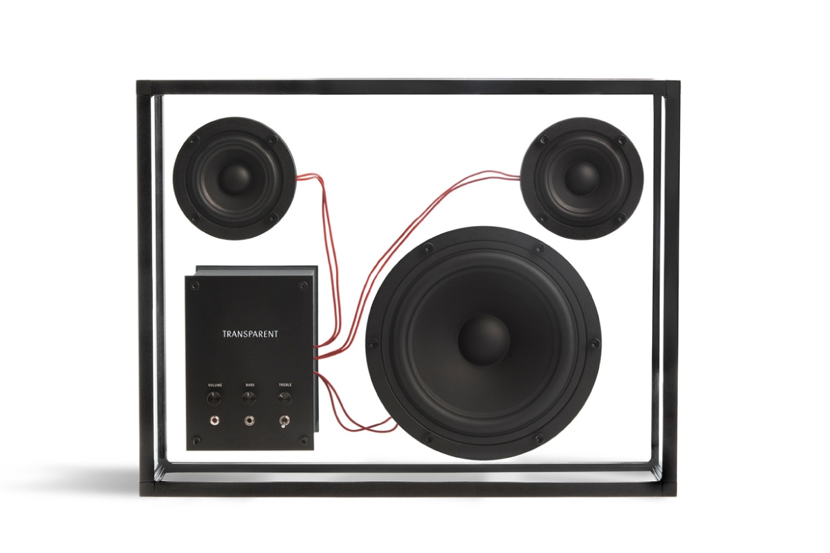TRANSPARENT | TRANSPARENT SPEAKER BLACK/RED