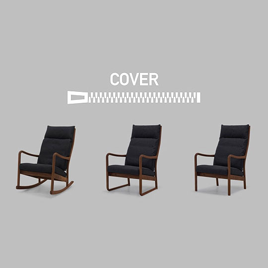 Blueprint HIGH BACK LOUNGE CHAIR COVER