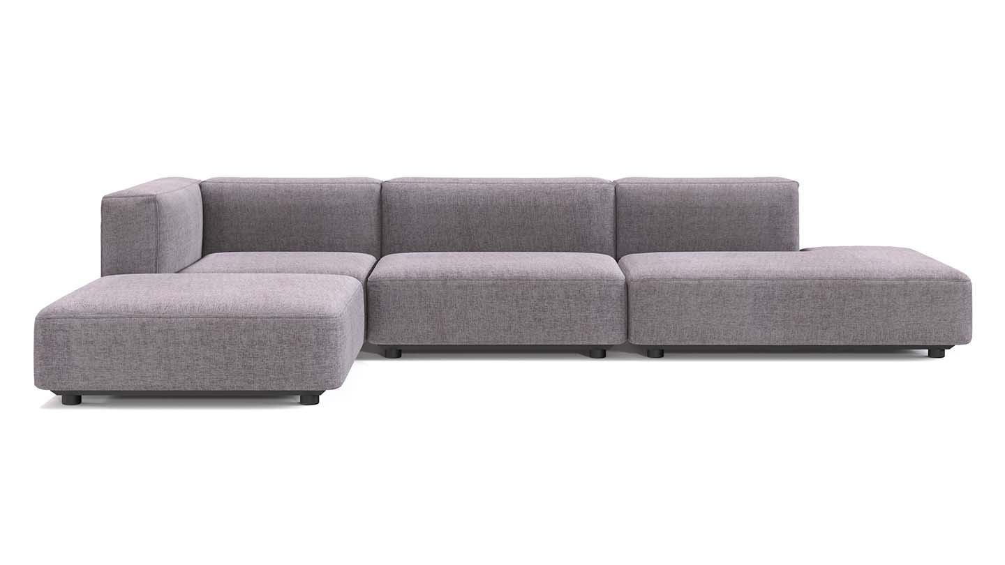 空間に応じて自由に組み合わせ「COMPOSIT SYSTEM SOFA | コンポジット システムソファ」